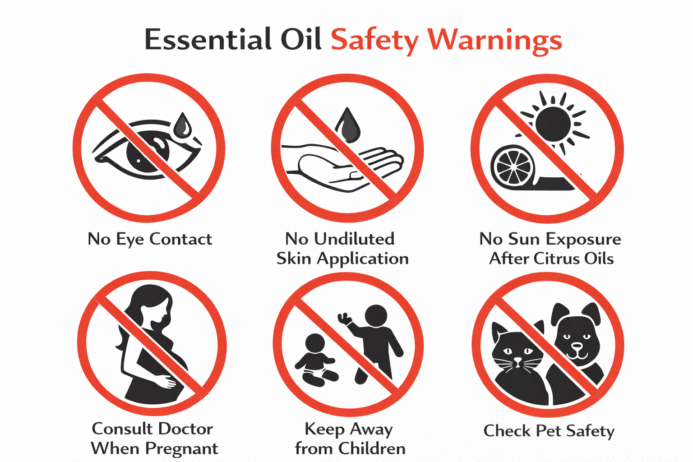 Safety Infographic - Aroma Purely